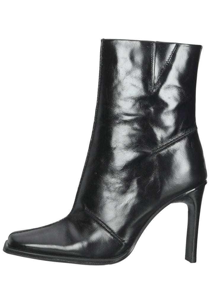 Bronx Stiefelette Nappaleder Schwarz - surf4shoes