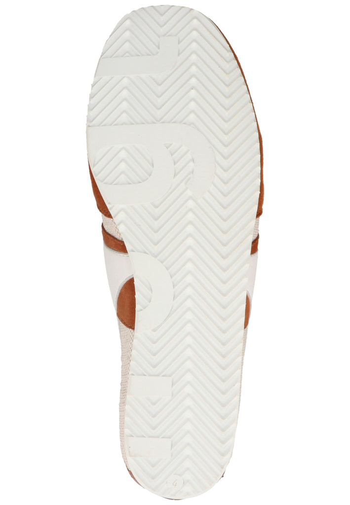 Högl Sneaker Leder/Textil Braun/Beige - surf4shoes