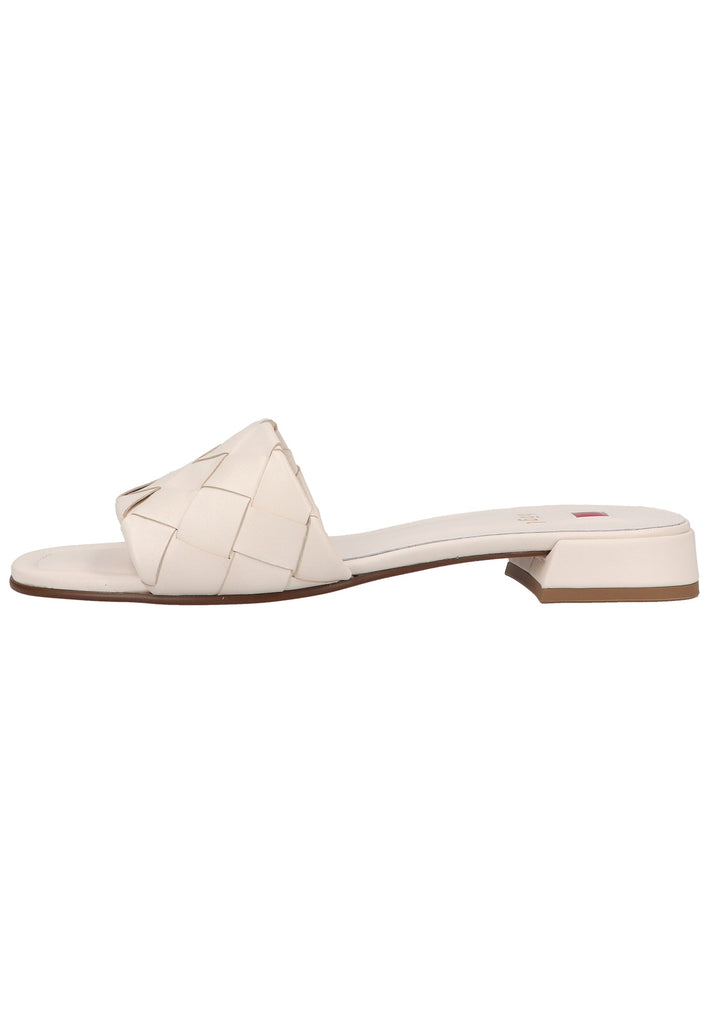 Högl Pantoletten Leder Creme - surf4shoes