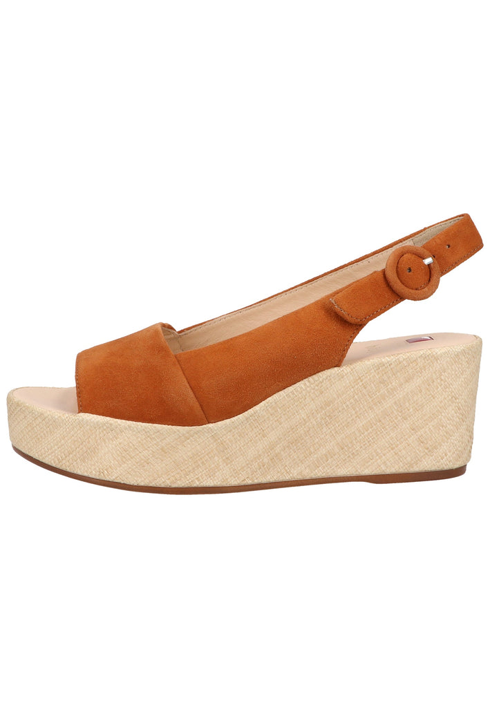 Högl Sandalen Leder Braun/Beige - surf4shoes