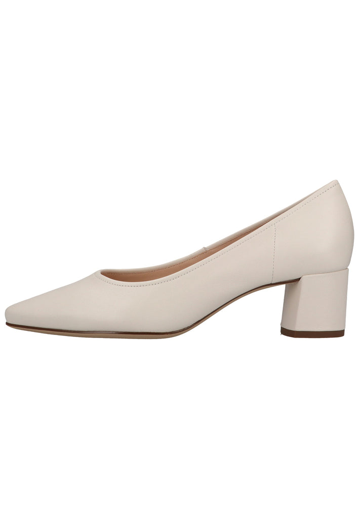 Högl Pumps Leder Creme - surf4shoes