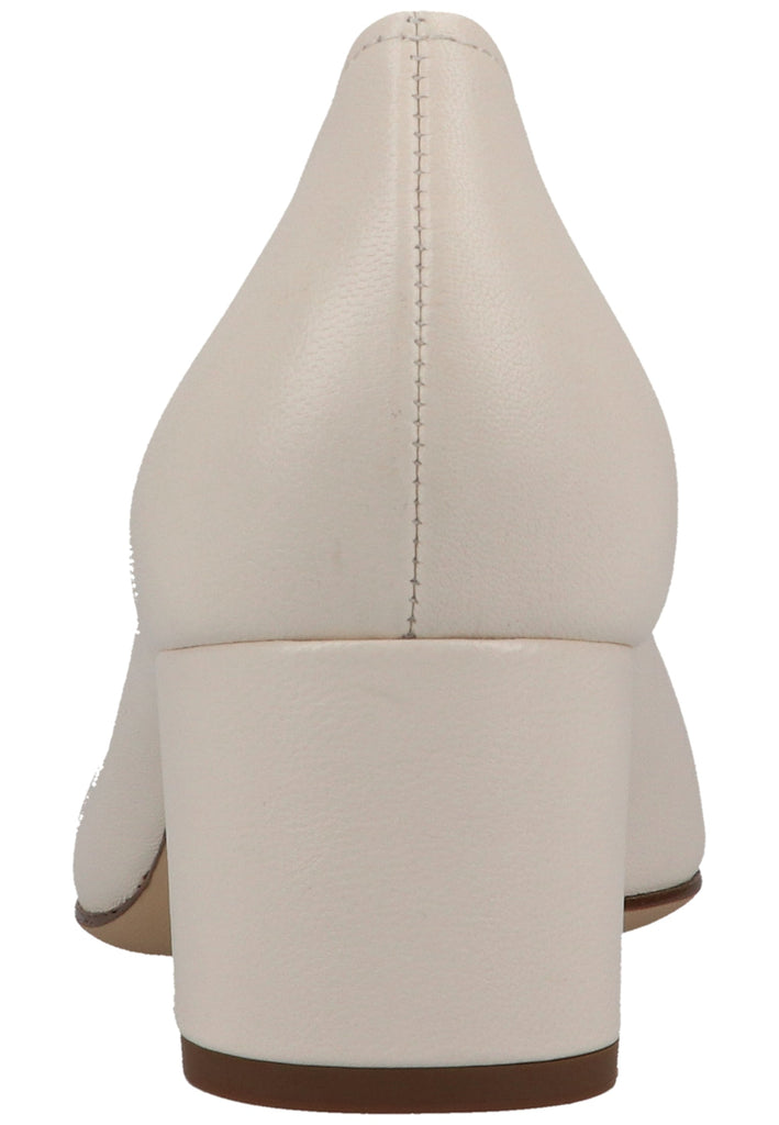 Högl Pumps Leder Creme - surf4shoes