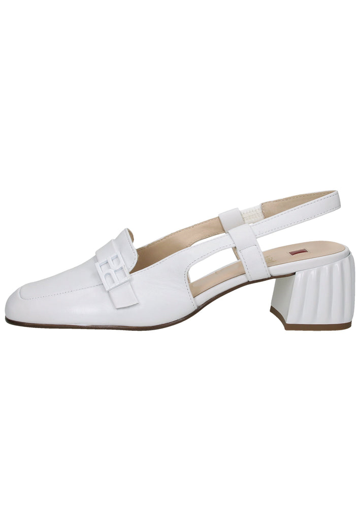 Högl Pumps Leder Weiß - surf4shoes