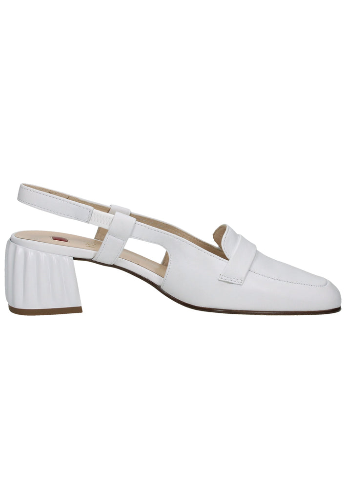 Högl Pumps Leder Weiß - surf4shoes