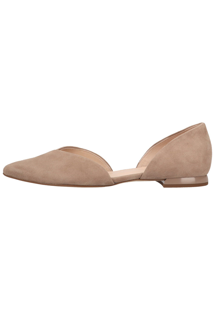 Högl Slipper Veloursleder Taupe - surf4shoes