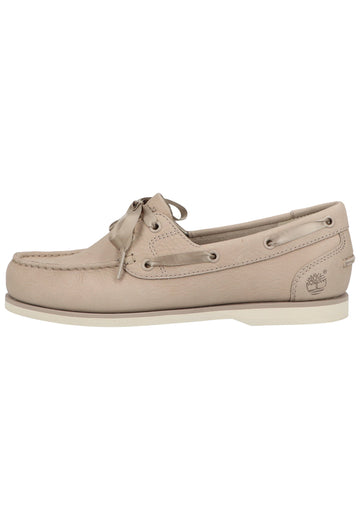 Timberland Slipper Leder Beige - surf4shoes