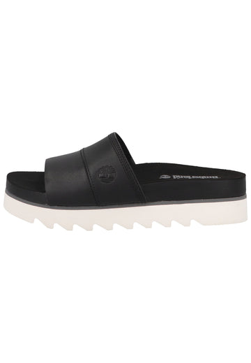 Timberland Pantoletten Leder Schwarz - surf4shoes