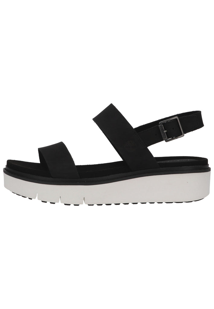 Timberland Sandalen Nubukleder Schwarz - surf4shoes