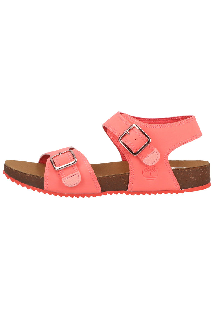 Timberland Sandalen Lederimitat Peach - surf4shoes