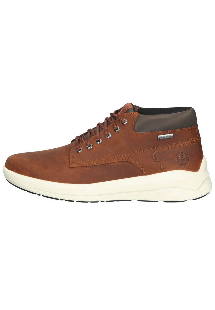 Timberland Stiefelette Leder/Textil Mittelbraun - surf4shoes