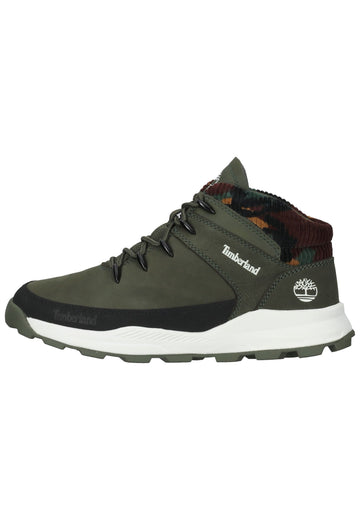 Timberland Wanderschuhe Nubukleder/Textil Dunkelgrün - surf4shoes