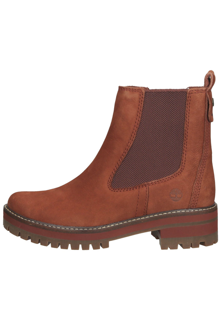 Timberland Stiefelette Leder Rot - surf4shoes