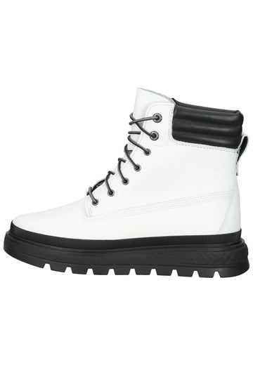 Timberland Stiefelette Leder Weiß - surf4shoes