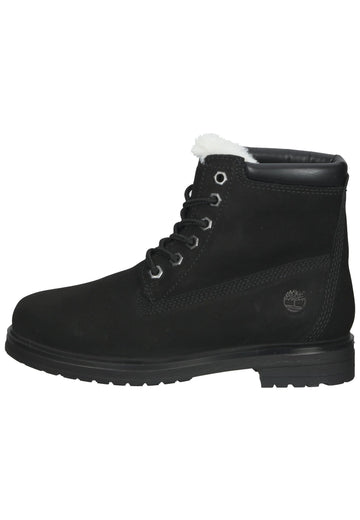 Timberland Stiefelette Nubukleder Schwarz Warmfutter - surf4shoes