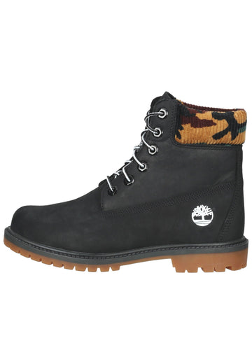 Timberland Stiefelette Leder/Textil Schwarz - surf4shoes
