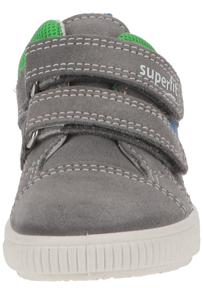 Superfit Halbschuhe Veloursleder/Textil Hellgrau - surf4shoes
