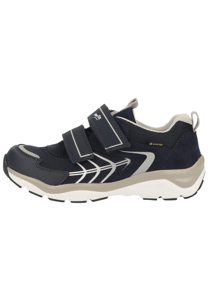 Superfit Halbschuhe Veolurs/Textil/Synthetik Blau/Grau - surf4shoes
