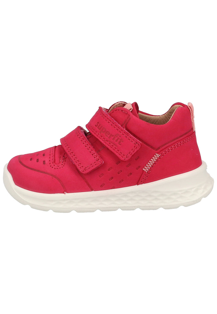 Superfit Halbschuhe Nubukleder Rot - surf4shoes