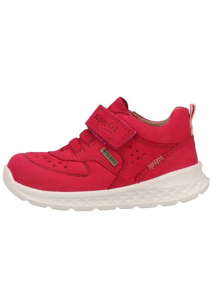 Superfit Halbschuhe Nubukleder Rot - surf4shoes