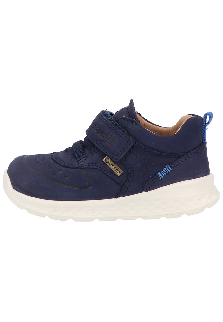 Superfit Halbschuhe Nubukleder Blau - surf4shoes