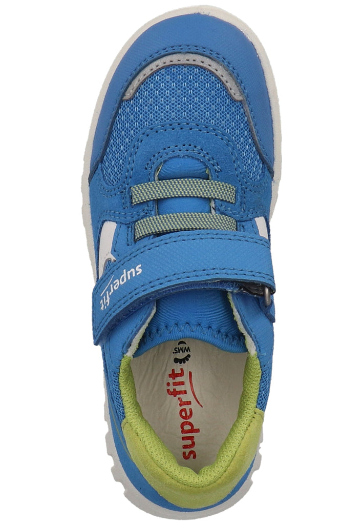Superfit Halbschuhe Veloursleder Grün/Blau - surf4shoes