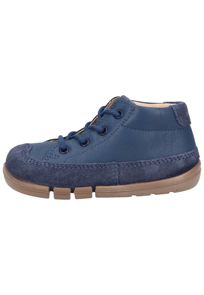 Superfit Halbschuhe Leder Marine - surf4shoes