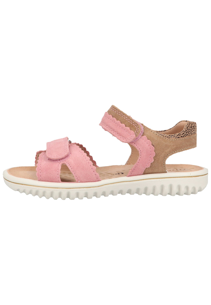 Superfit Sandalen Veloursleder Rosa - surf4shoes