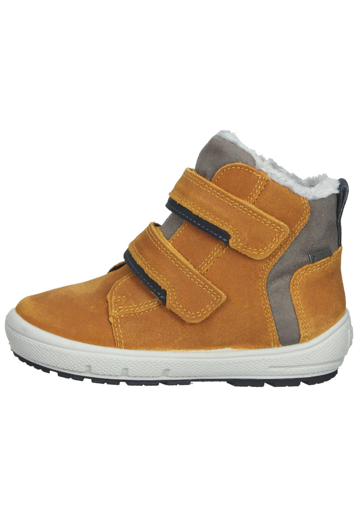 Superfit Halbschuhe Veloursleder Gelb Warmfutter - surf4shoes