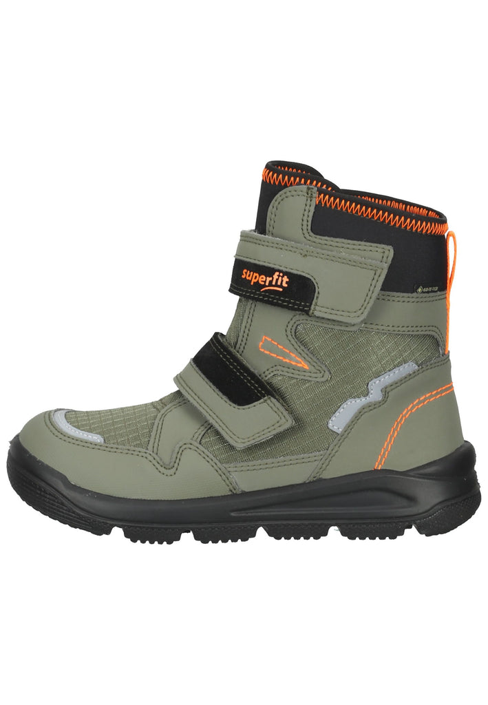 Superfit Stiefelette Veloursleder/Textil Grün Warmfutter - surf4shoes