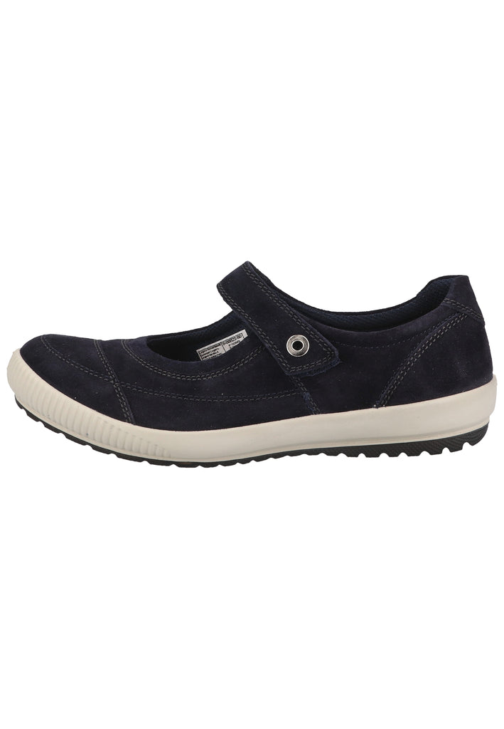 Legero Ballerinas Veloursleder Blau - surf4shoes