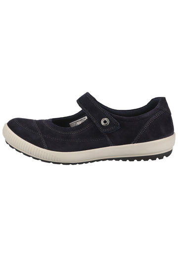 Legero Ballerinas Veloursleder Blau - surf4shoes
