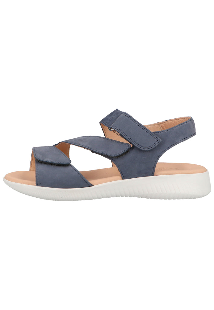 Legero Sandalen Nubukleder Blau - surf4shoes
