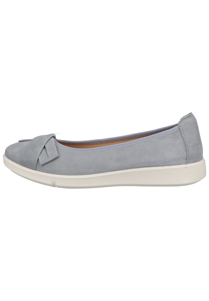 Legero Ballerinas Veloursleder Blau - surf4shoes
