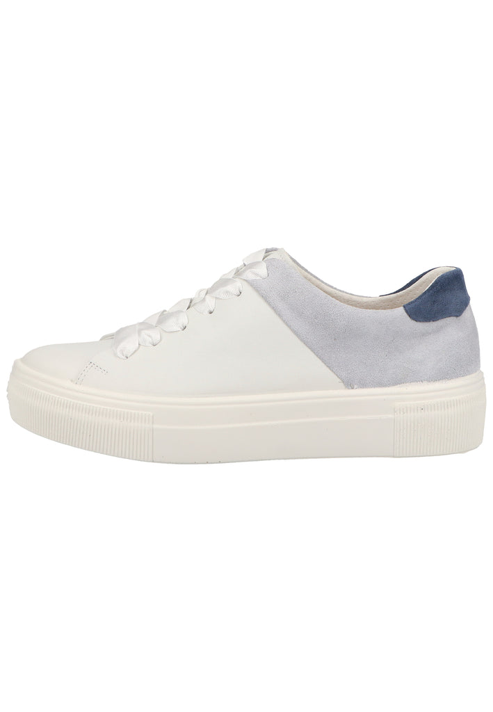 Legero Sneaker Leder Weiß/Blau - surf4shoes