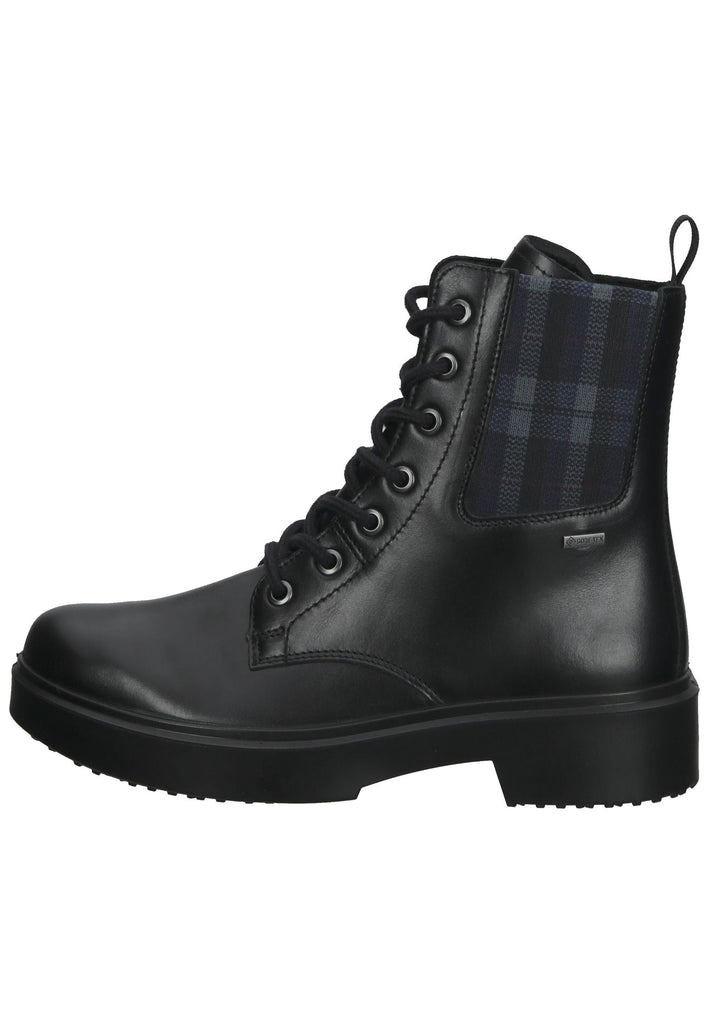 Legero Stiefelette Nappaleder Schwarz - surf4shoes