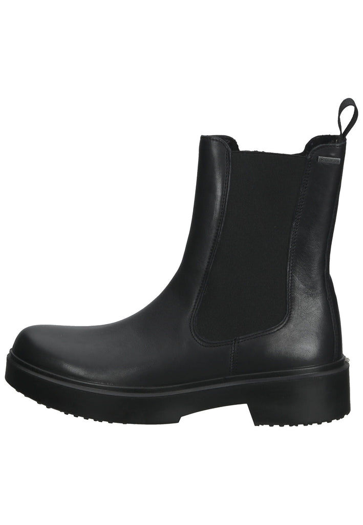 Legero Stiefelette Nappaleder Schwarz - surf4shoes
