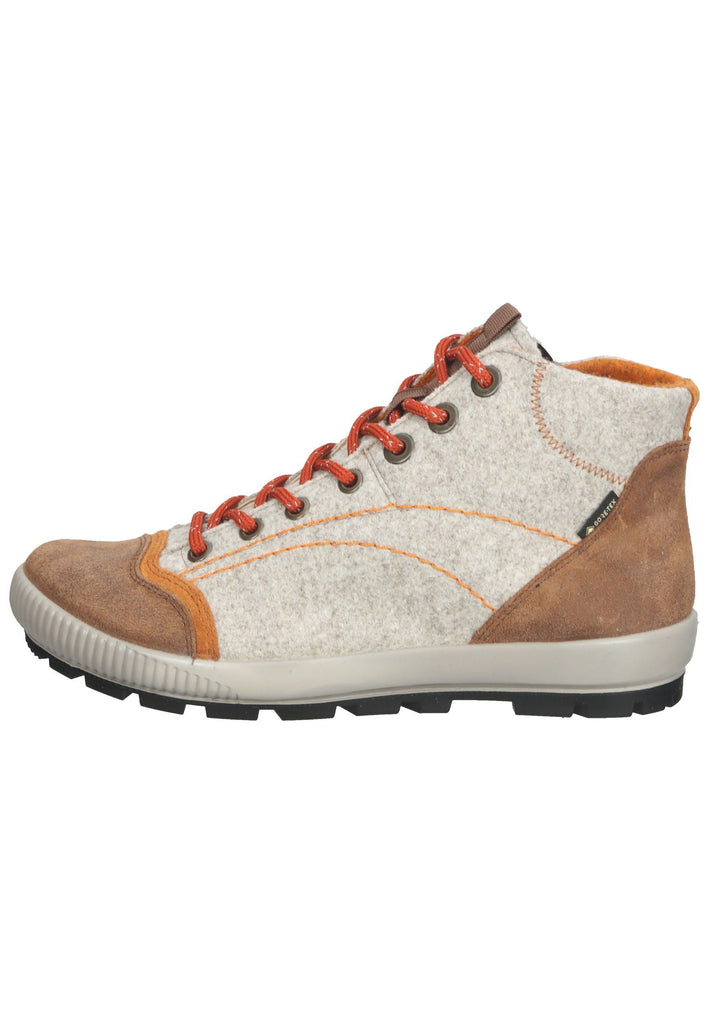Legero Stiefelette Veloursleder Beige - surf4shoes