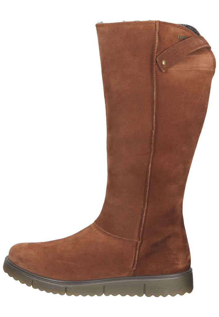 Legero Stiefel Veloursleder Cognac Warmfutter - surf4shoes