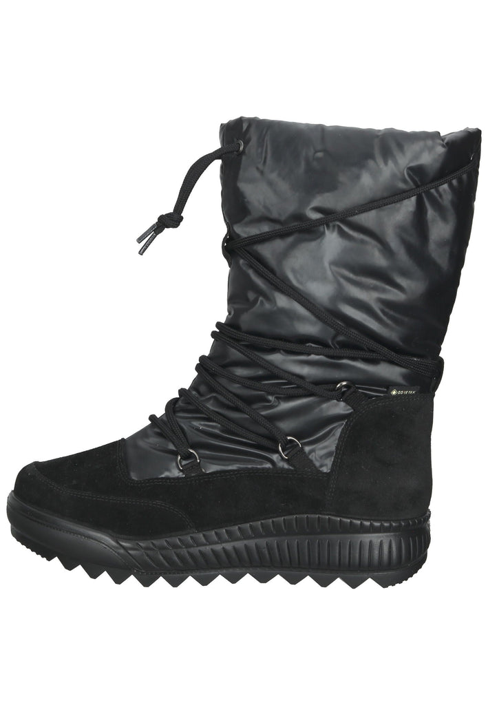 Legero Stiefel Veloursleder/Synthetik Schwarz Warmfutter - surf4shoes