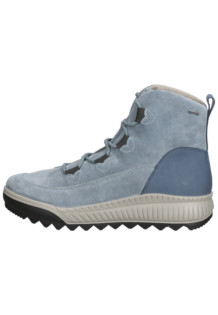 Legero Stiefelette Veloursleder Blau - surf4shoes
