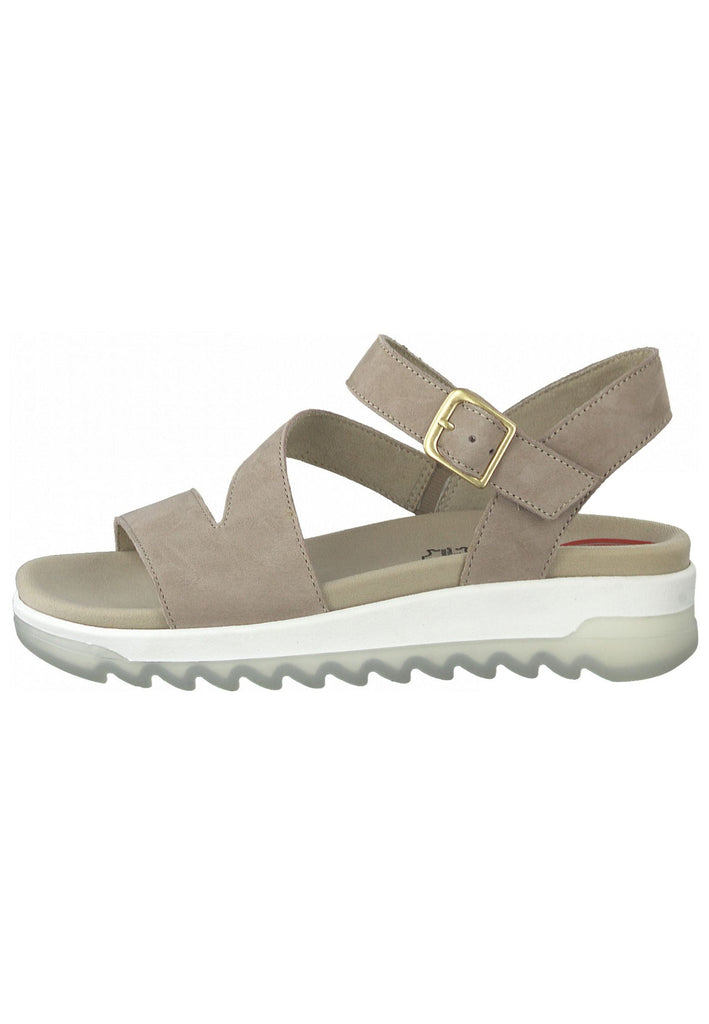 Jana Sandalen Leder Hellgrau - surf4shoes