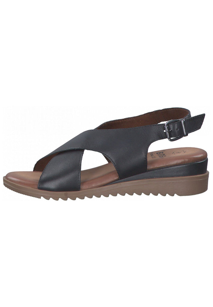 Jana Sandalen Leder Navy - surf4shoes
