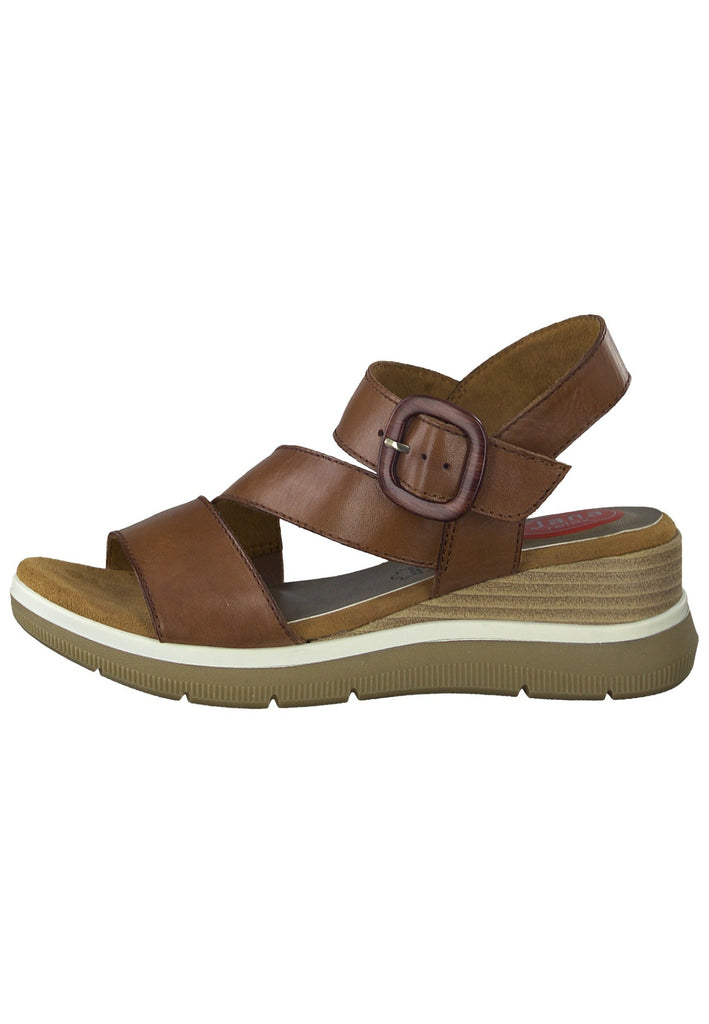 Jana Sandalen Leder Cognac - surf4shoes
