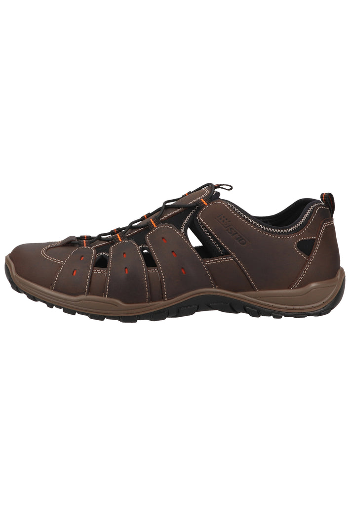 Salamander Halbschuhe Leder Braun - surf4shoes
