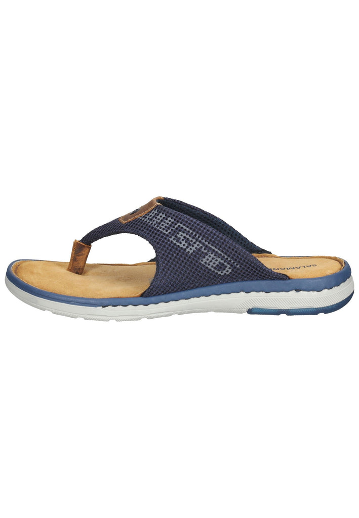 Salamander Zehensteg Leder/Mesh Navy - surf4shoes