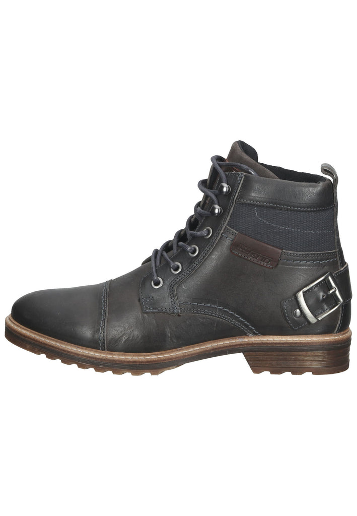 Salamander Stiefelette Leder Grau - surf4shoes