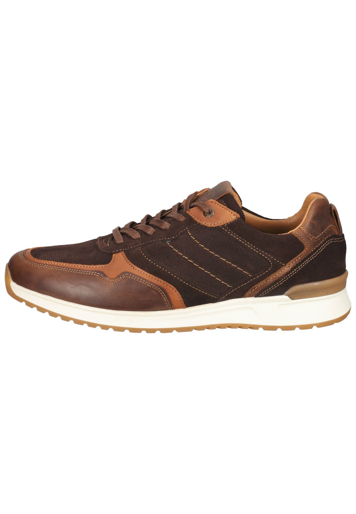 Salamander Sneaker Veloursleder Cognac - surf4shoes