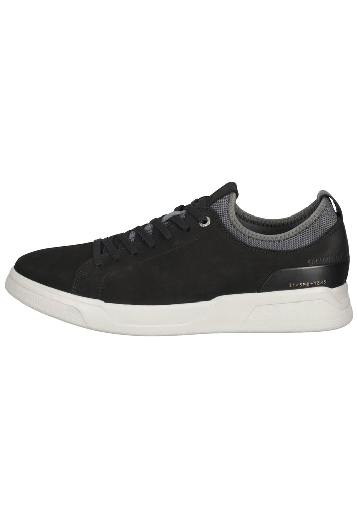 Salamander Sneaker Nubukleder Schwarz - surf4shoes