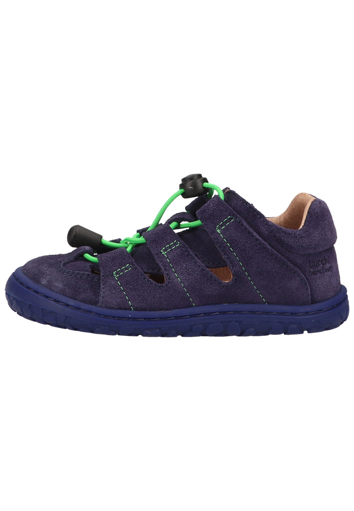 Lurchi Halbschuhe Leder Blau - surf4shoes