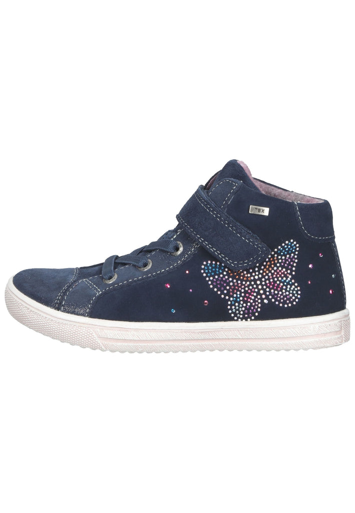 Lurchi Sneaker Veloursleder Navy - surf4shoes